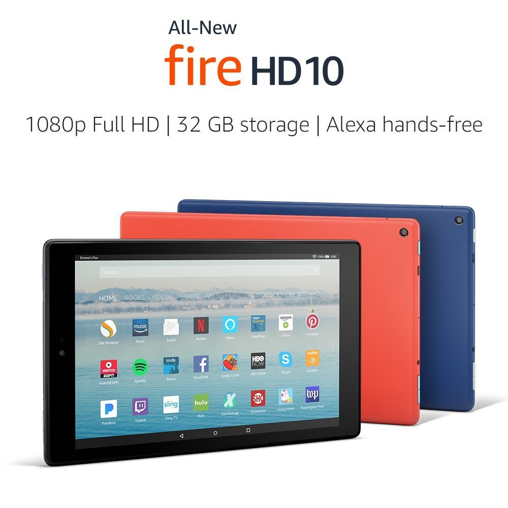 Amazon lance sa tablette Fire HD 10 avec Alexa à 150 dollars 37 amazon fire hd 10 1