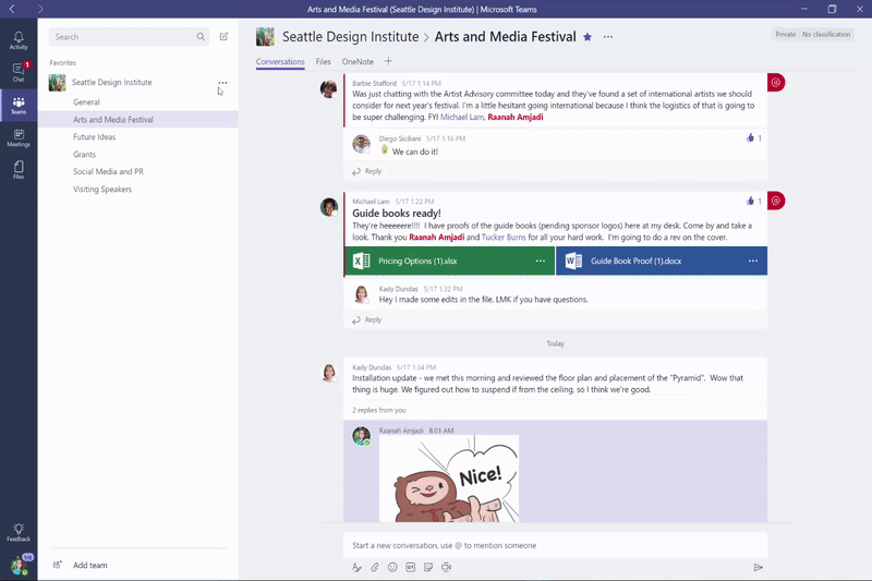 Microsoft Teams : l'accès aux invités, et de nouveaux outils ajoutés 48 guest access gif