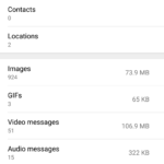 La version bêta de WhatsApp sur Android offre une fine gestion du stockage 47 nexus2cee whatsapp storage usage 3