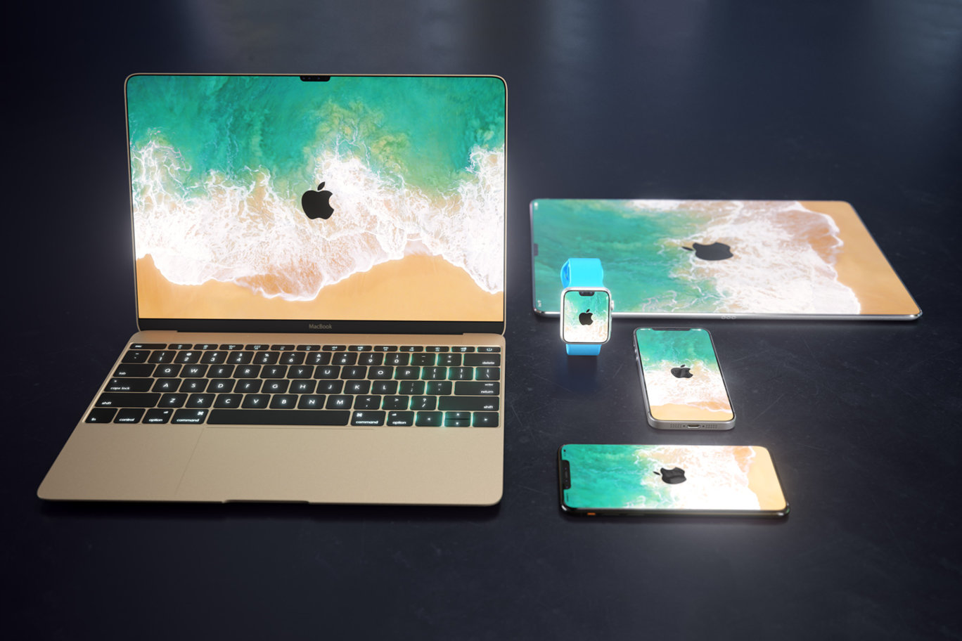 Voici à quoi tous les produits Apple ressembleraient avec l’encoche de l’iPhone X
