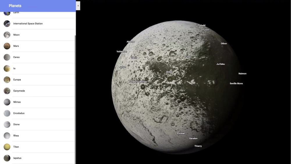 Google Maps vous permet de naviguer dans notre système solaire 50 Moons Image 1 .width 1000