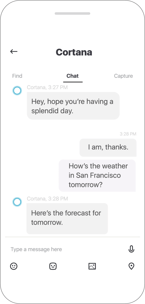 Cortana arrive dans vos conversations Skype pour vous « aider » 52 SKYPE CORTANA CONVERSATION v2