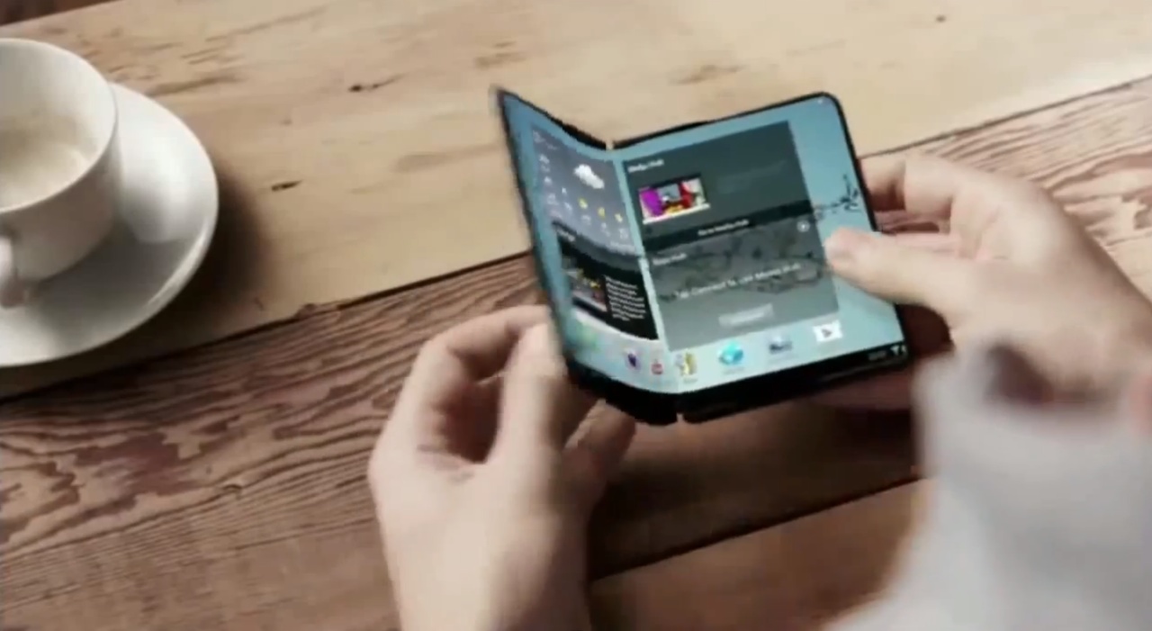 Samsung flexible display promo image 001
