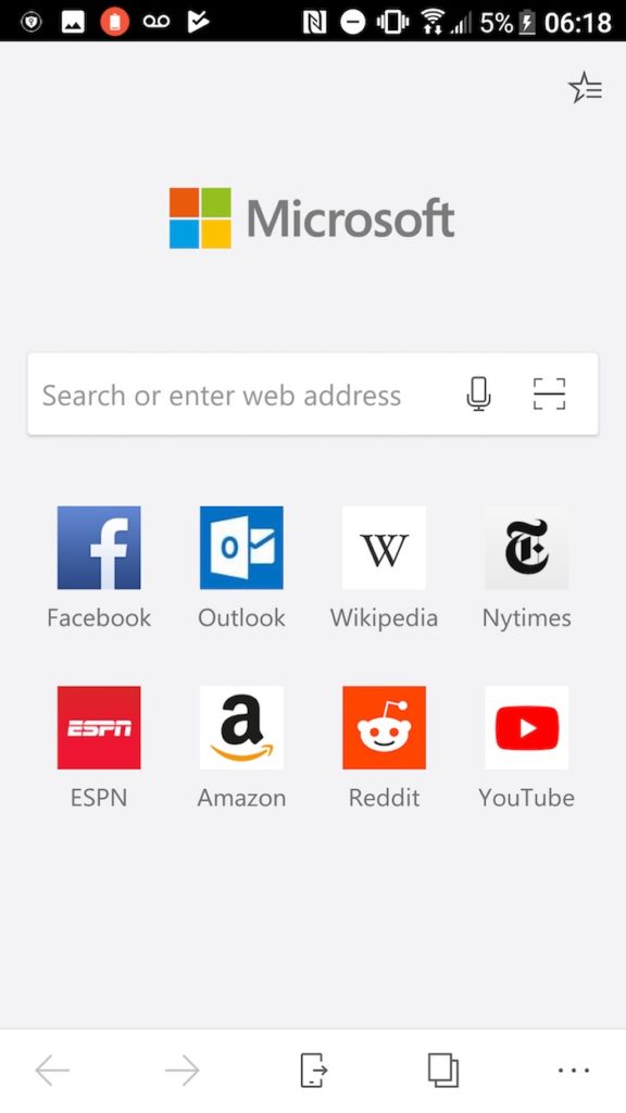 Microsoft Edge sur Android arrive : voici comment l'obtenir 52 Screenshot 20171013 061816
