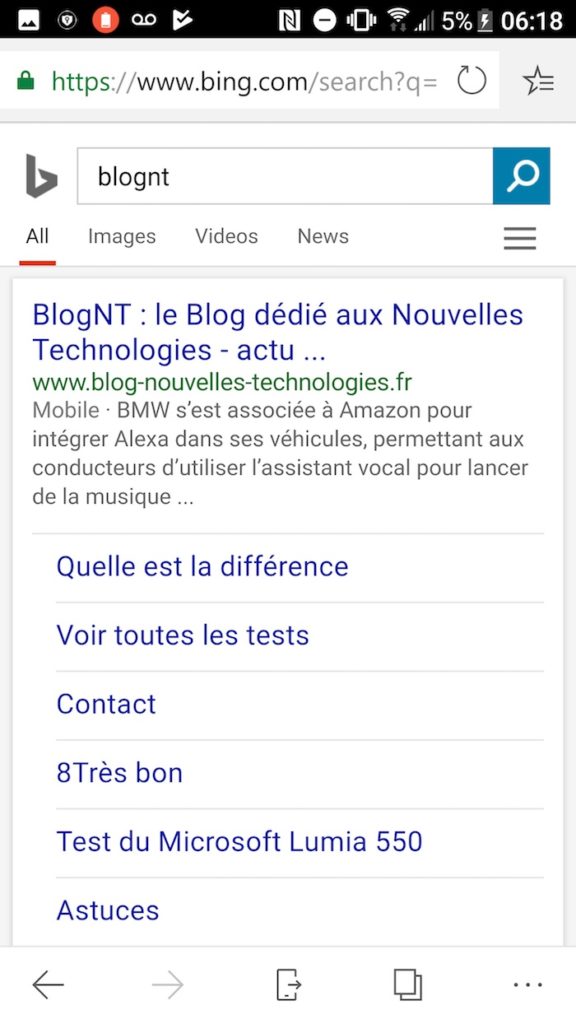 Microsoft Edge sur Android arrive : voici comment l'obtenir 47 Screenshot 20171013 061839