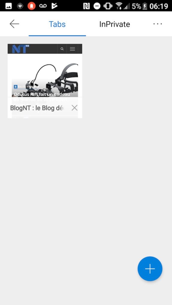 Microsoft Edge sur Android arrive : voici comment l'obtenir 49 Screenshot 20171013 061907