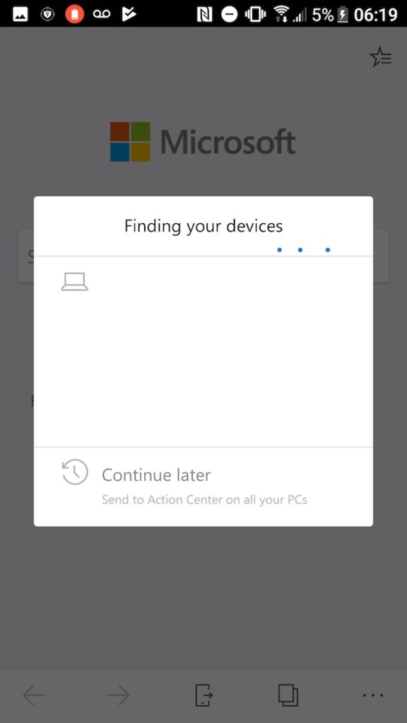 Microsoft Edge sur Android arrive : voici comment l'obtenir 50 Screenshot 20171013 061924