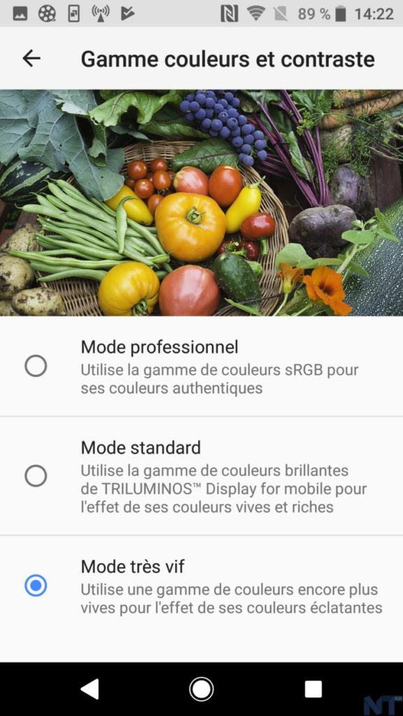 Sony Xperia XZ1 Screen 16