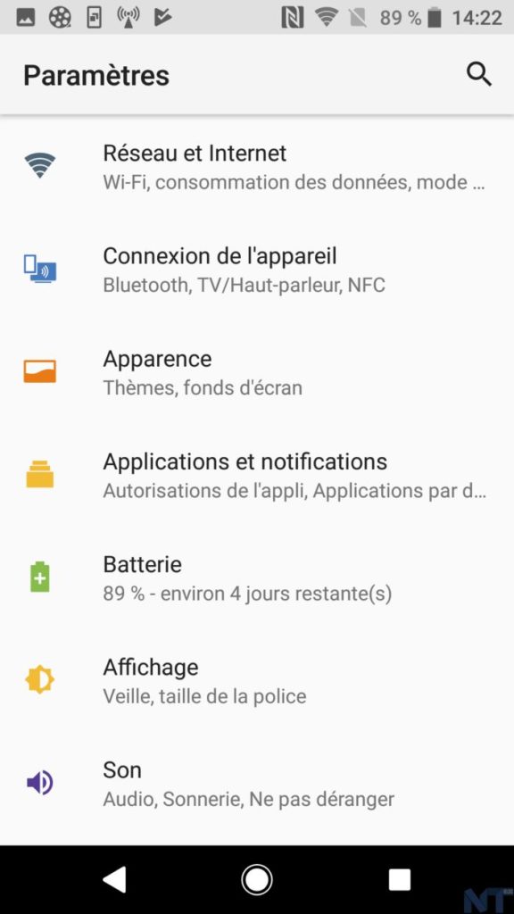 Sony Xperia XZ1 Screen 19