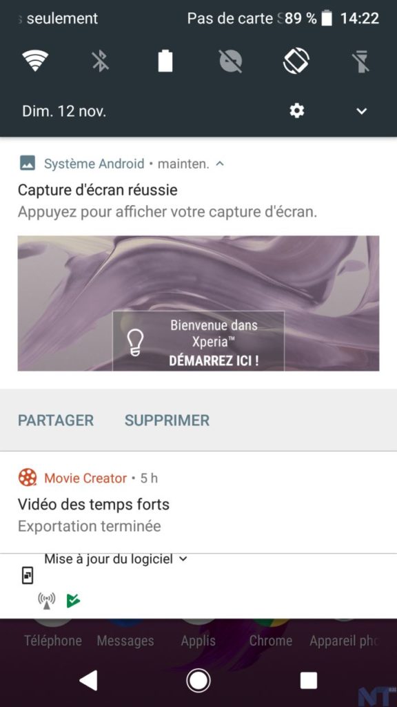 Sony Xperia XZ1 Screen 20