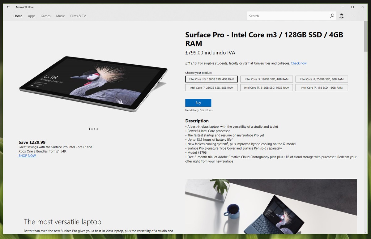 Microsoft pourrait commencer à vendre du matériel dans le Windows Store 50 Surface Store 1 0