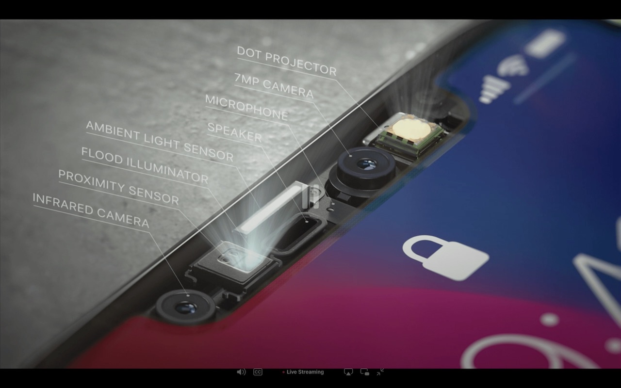 apple iphonex true depth camera