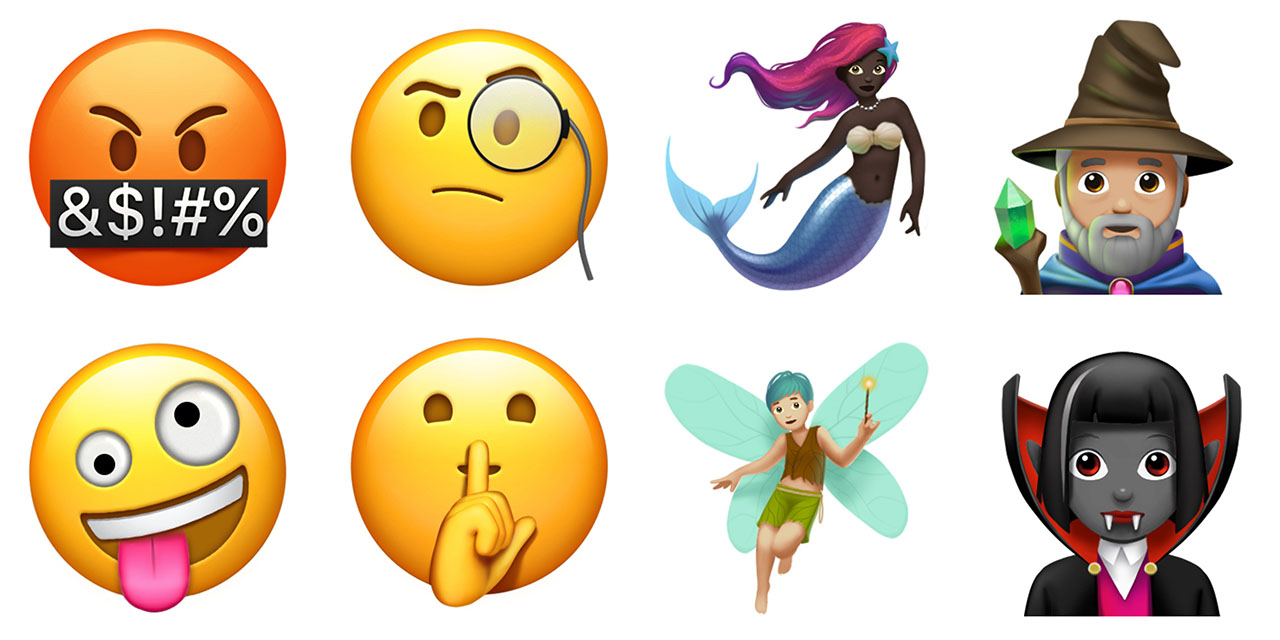 apple emoji update 2017 faces