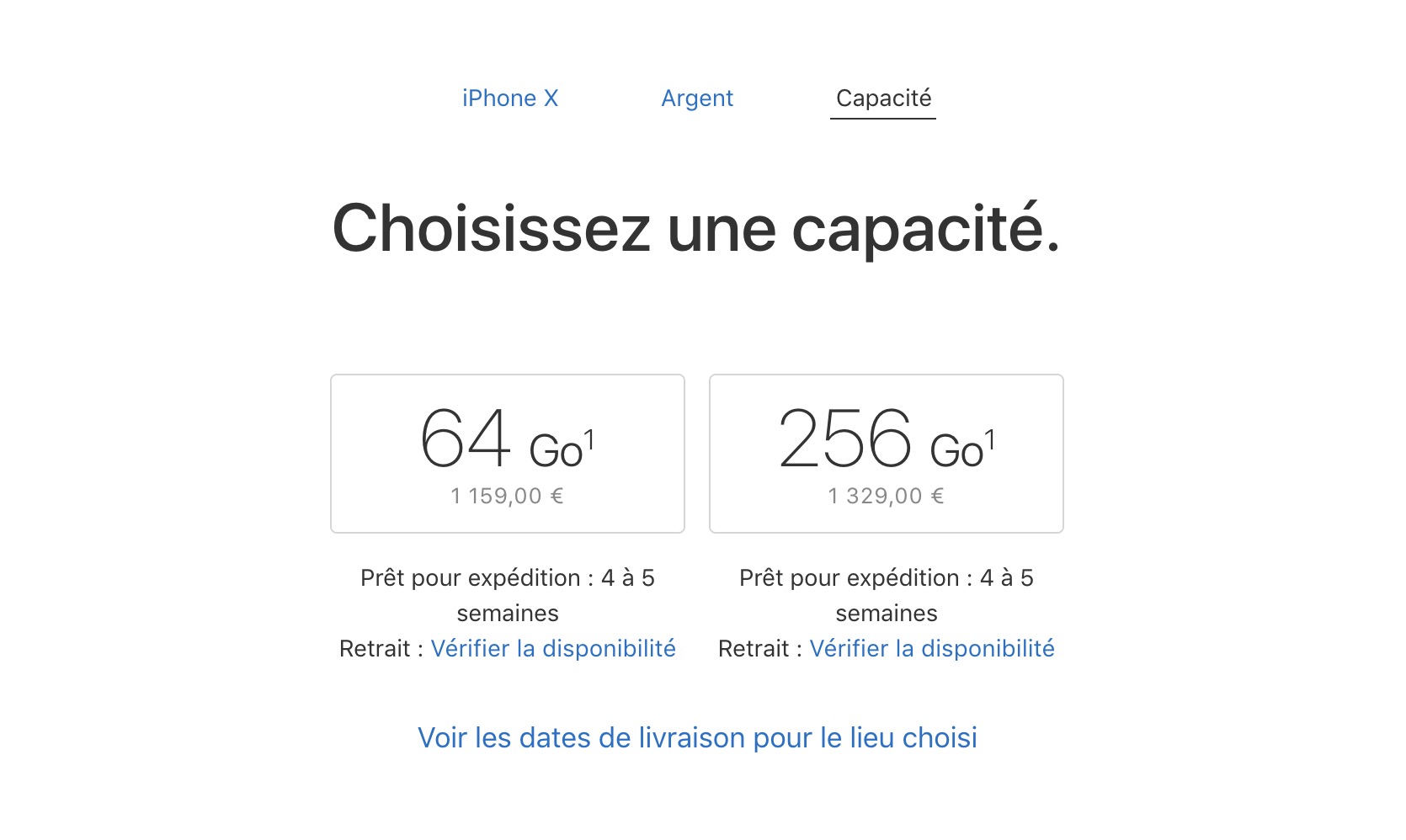 iphone x deja epuise envois repousses 2 a 3 semaines 2