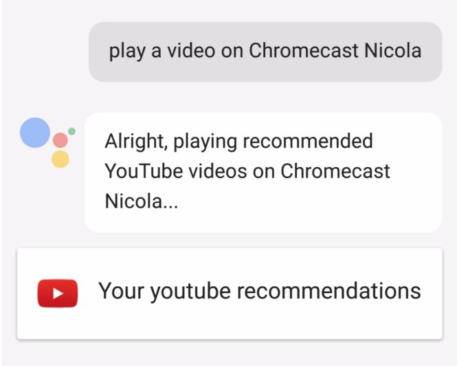 Google Assistant dispose de fonctionnalités Chromecast sans le Home 44 nexus2cee phone assistant movie chromecast