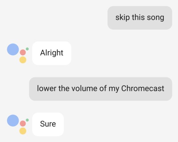 nexus2cee phone assistant music chromecast controls