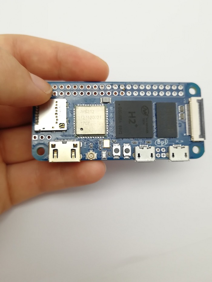 Banana Pi M2 Zero : un clone du Raspberry Pi Zero à 13 euros 53 Allwinner H2 Open source hardware platform BPI M2 zero all ineter face same as Raspberry pi 2