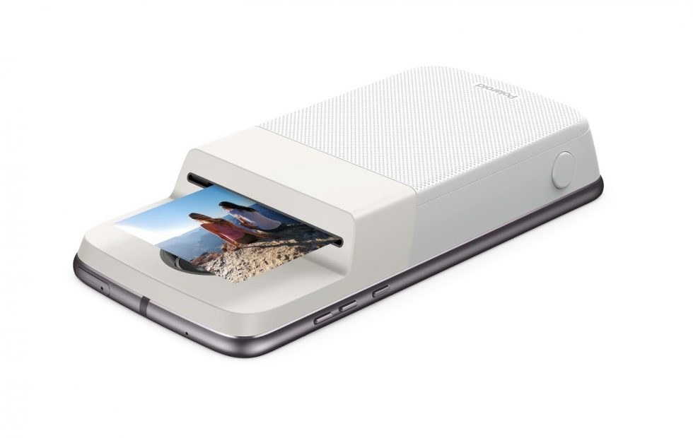 MotoMods Polaroid Laydown Printing MotoZ2Play