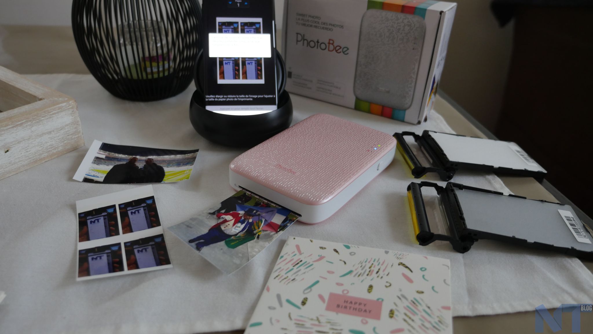 Test de l’imprimante mobile PhotoBee : imprimez vos photos partout !