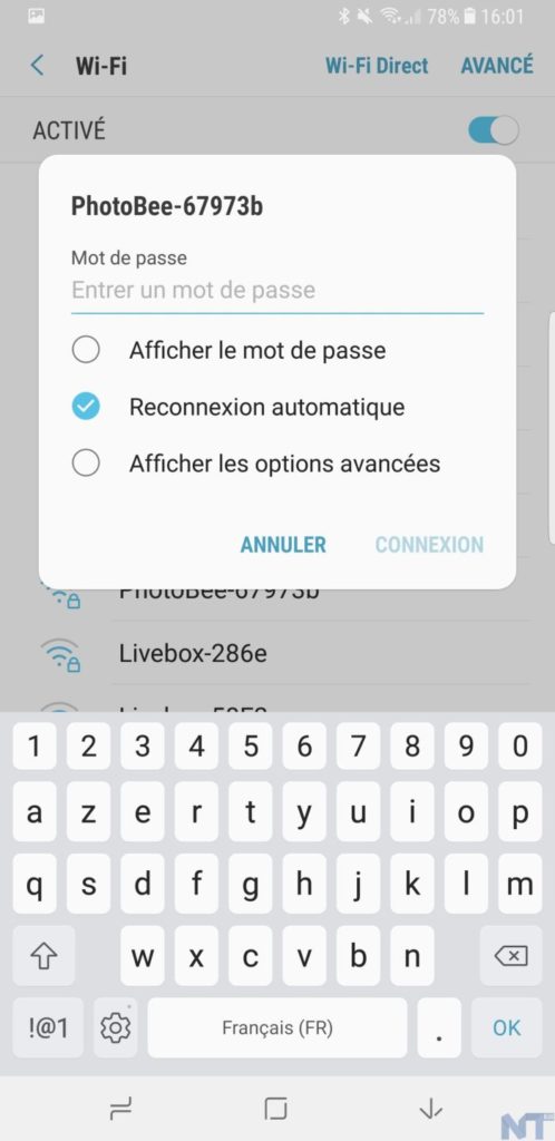 Test de l'imprimante mobile PhotoBee : imprimez vos photos partout ! 32 PhotoBee Screen 02