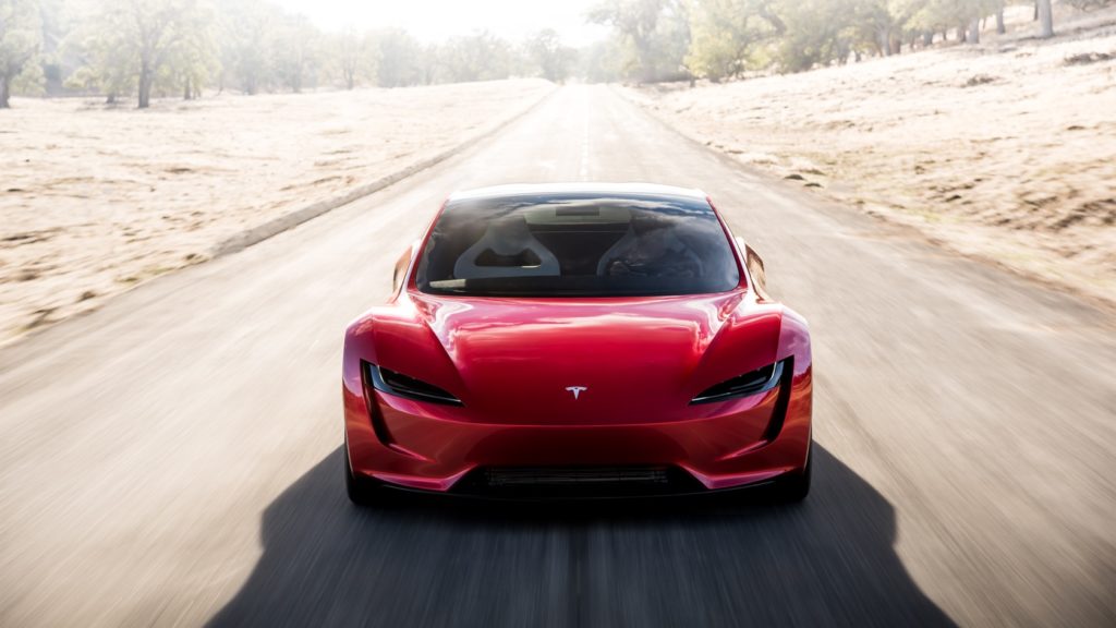 Voici le nouveau Tesla Roadster : 0 à 100 km/h en 1.9 secondes 50 Roadster Front Profile