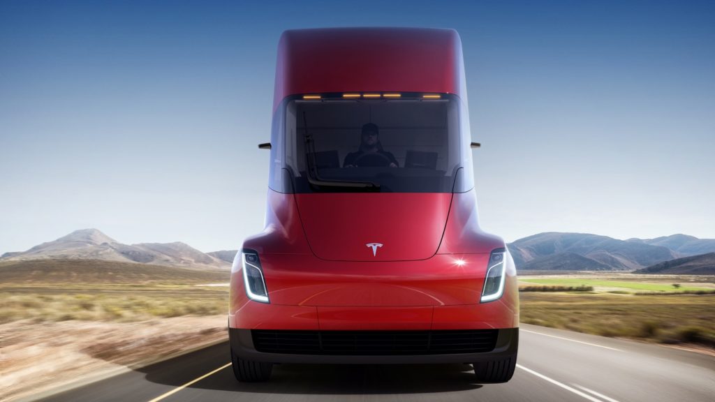 Tesla Semi : l'impressionnant camion électrique qui passe de 0 à 100 km/h en 5s 55 Semi Front Profile