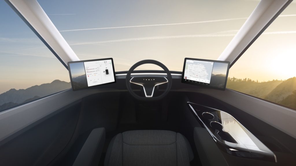 Tesla Semi : l'impressionnant camion électrique qui passe de 0 à 100 km/h en 5s 48 Semi Interior Command