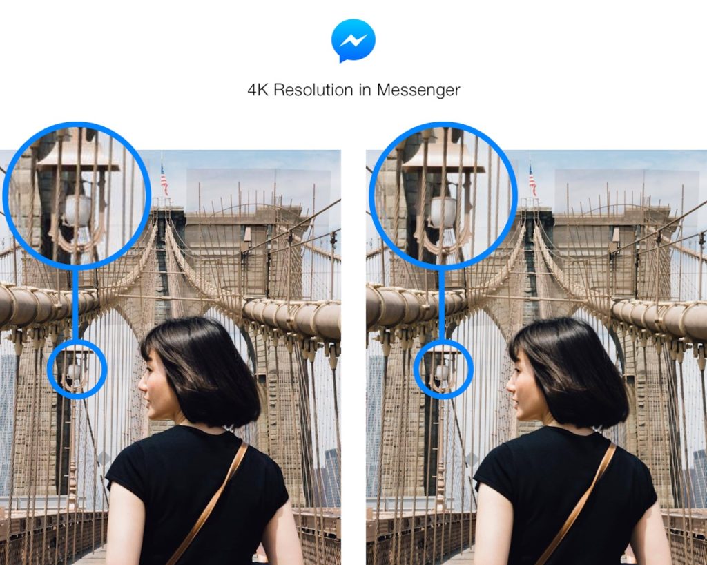 Facebook Messenger prend désormais en charge les photos 4K 47 bk press
