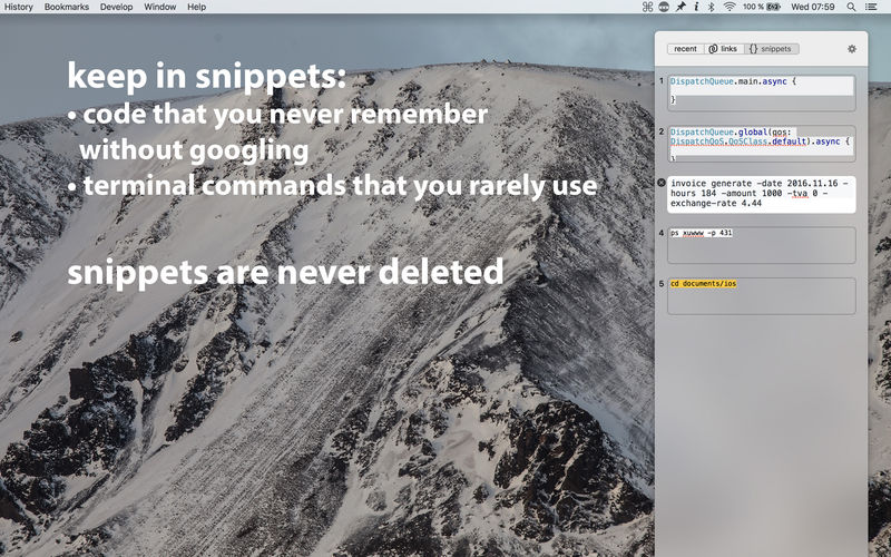 CMD C : un gestionnaire de presse-papiers macOS pour les développeurs 66 cmd c 3