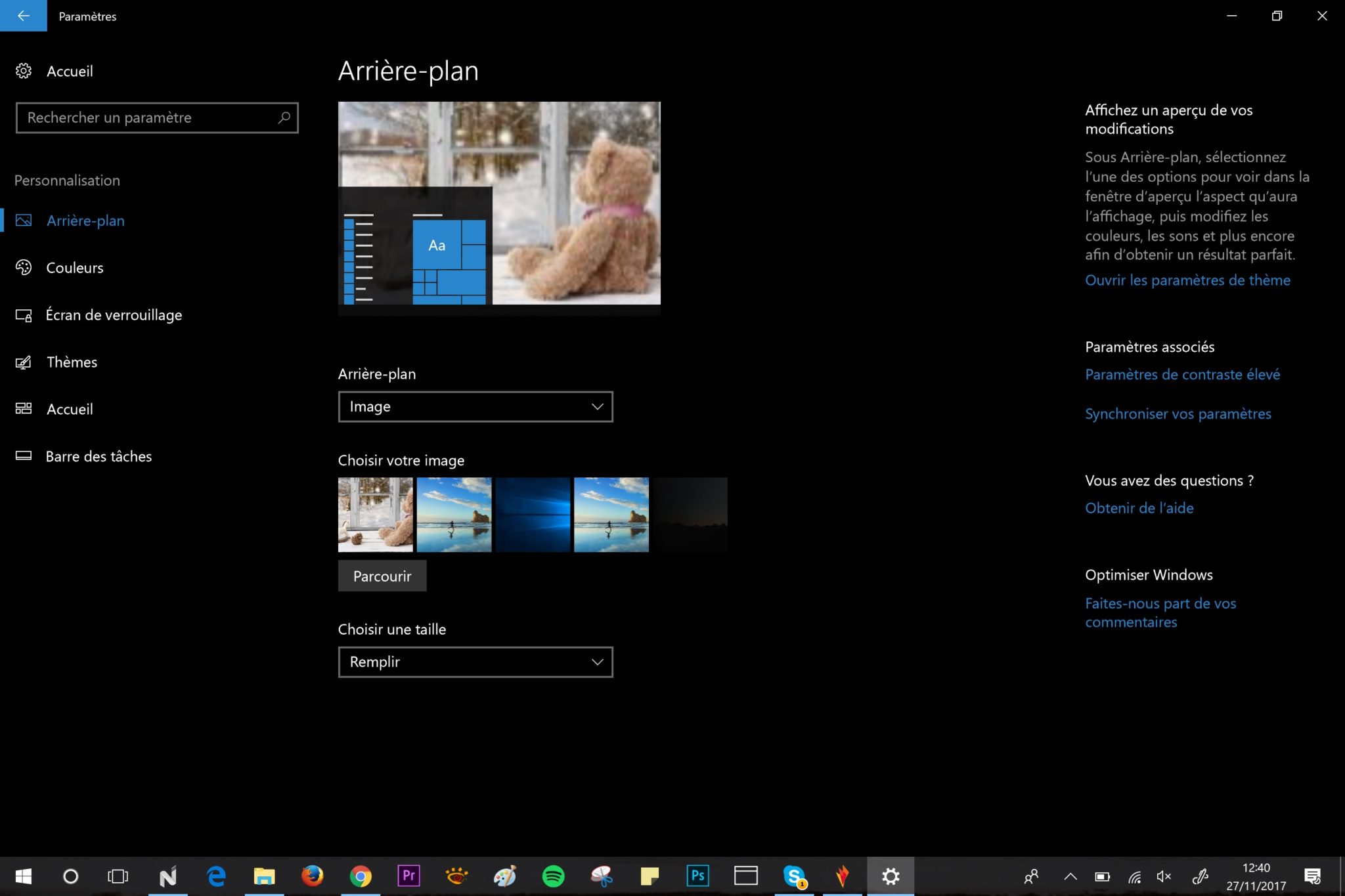 comment ajouter theme noel windows 10 1