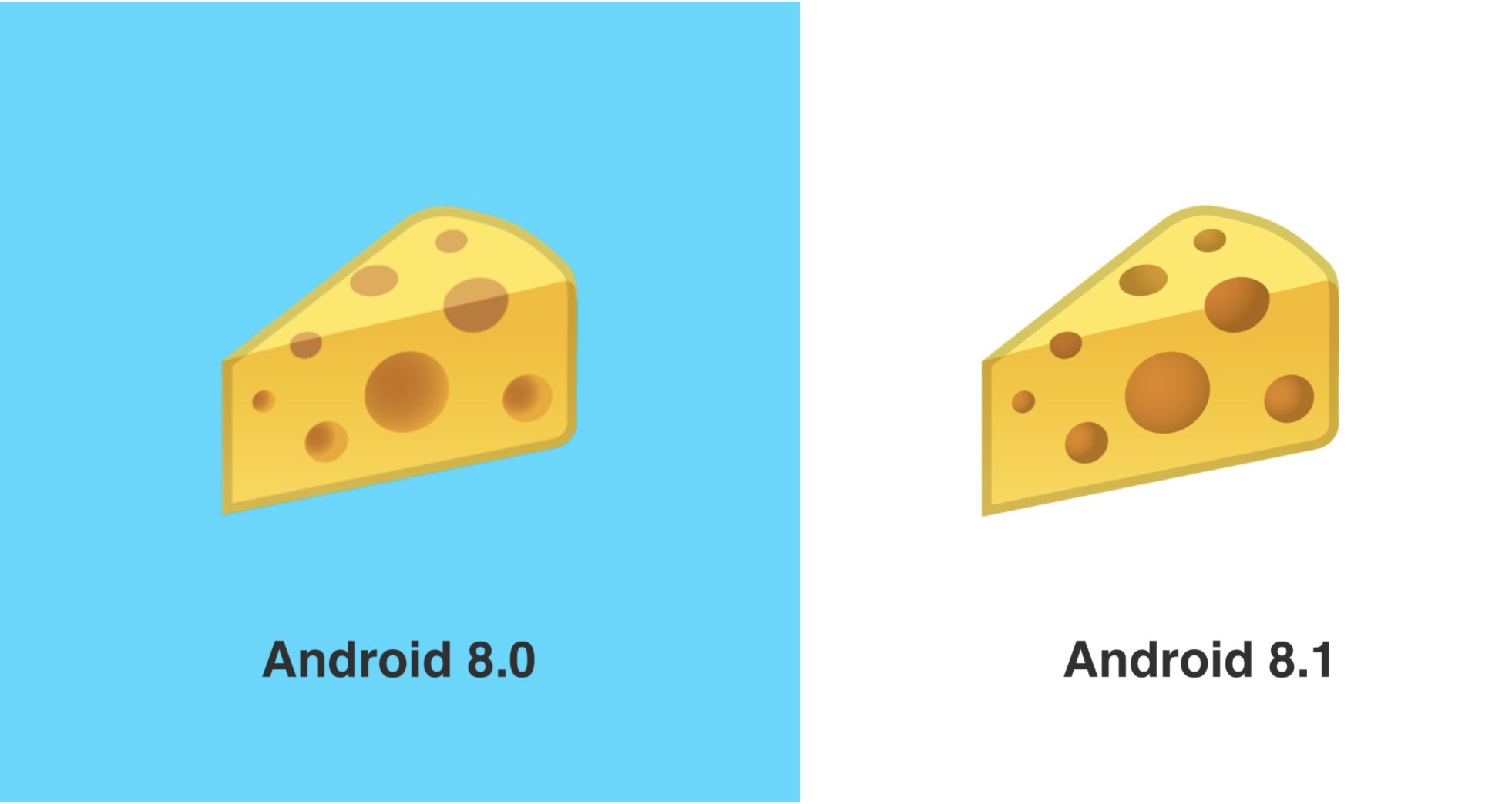 Arrêtez tout ! Les ingrédients de l'emoji cheeseburger sur Android ordonnés ! 49 emoji cheeseburger android repare 2