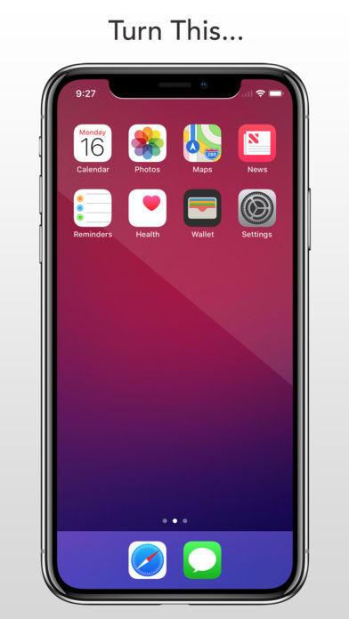 iPhone X : il y a maintenant une application pour masquer l'encoche 51 iphone x application masquer encoche 1
