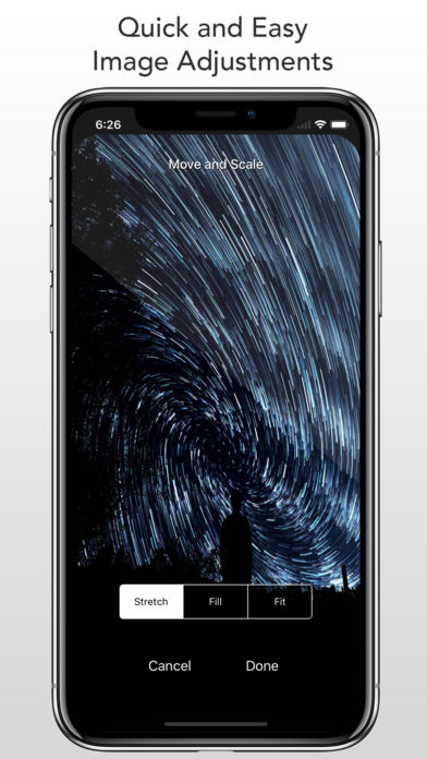 iPhone X : il y a maintenant une application pour masquer l'encoche 54 iphone x application masquer encoche 4