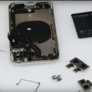 iphone x deux batteries revele demontage