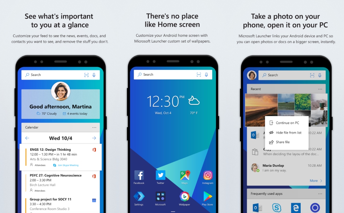 microsoft launcher