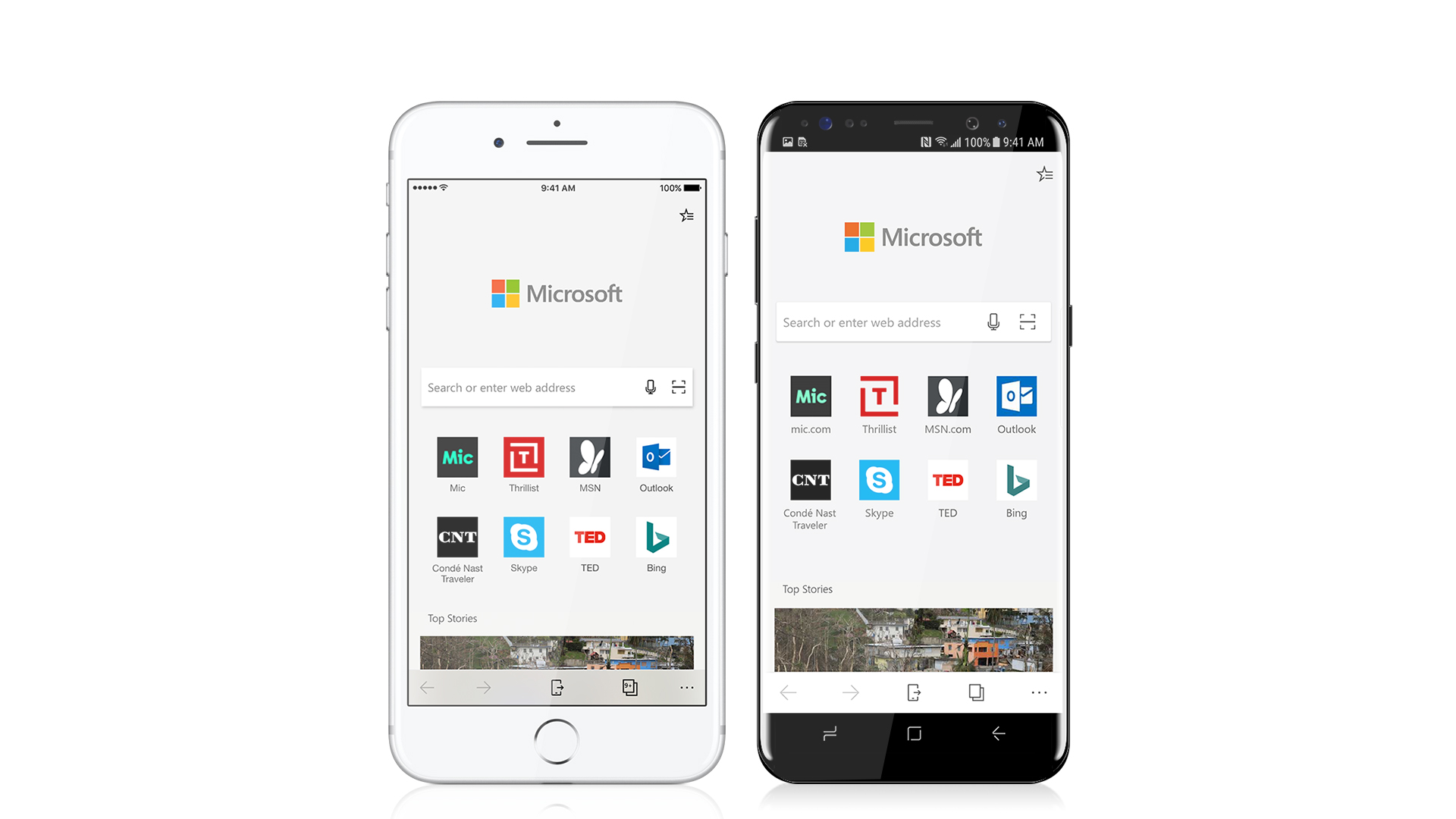 Microsoft met à jour son navigateur Edge pour l’encoche du nouvel iPhone X