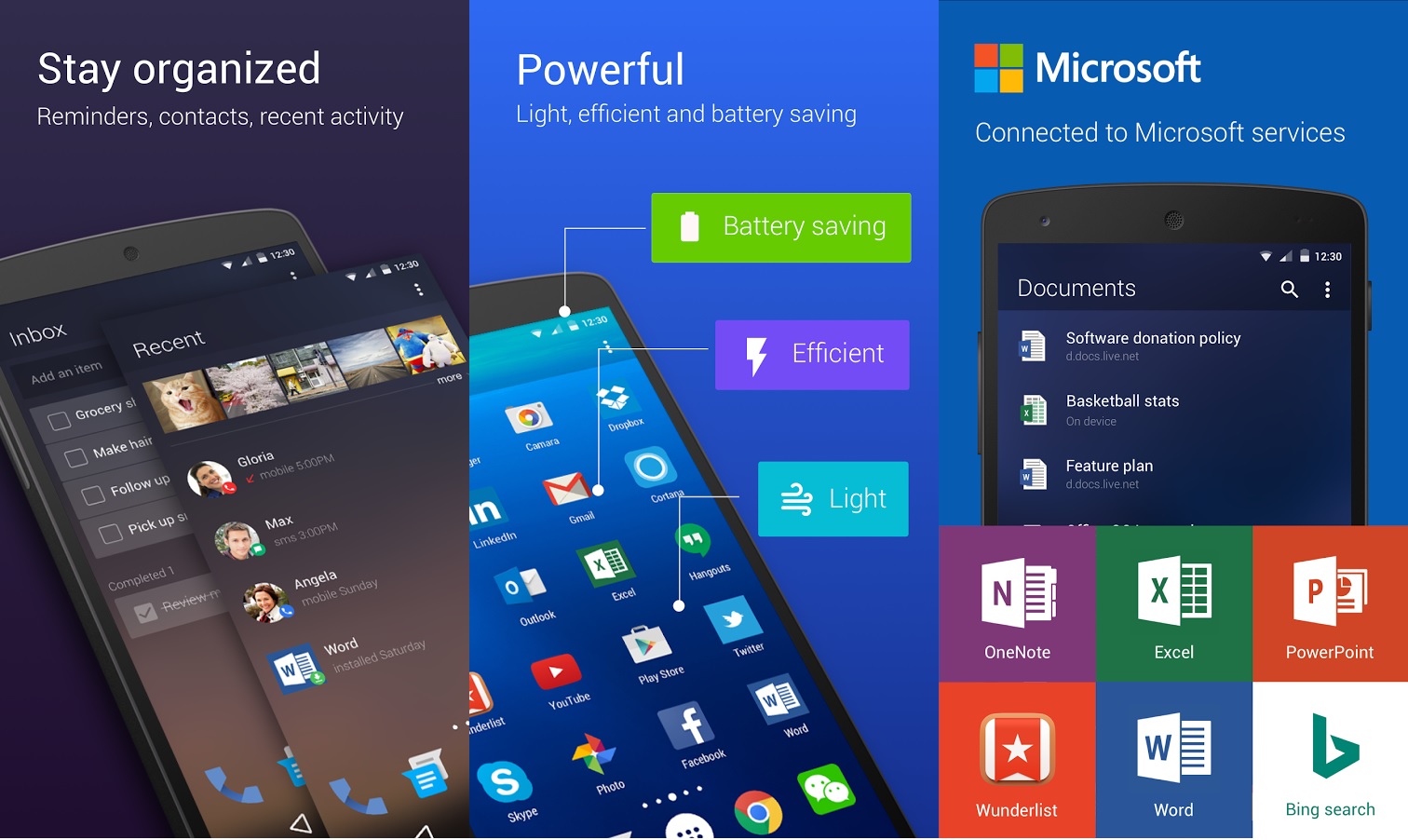 Launcher 10, Microsoft Android