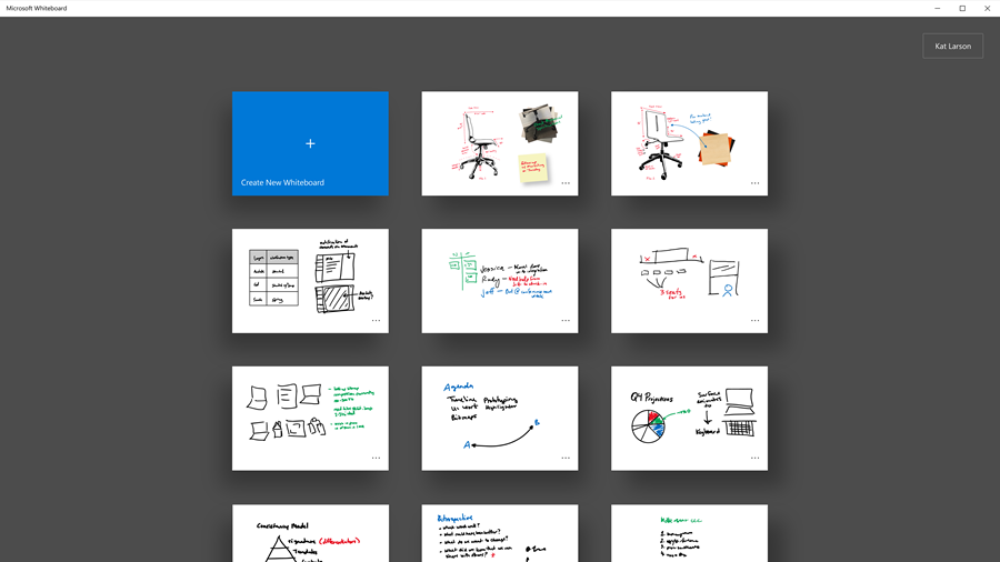 Microsoft Whiteboard Preview 3c