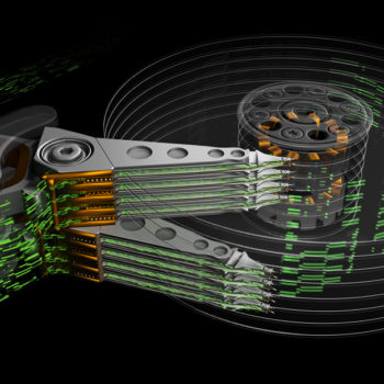 Seagate Multi Actuator technology conceptual illustration