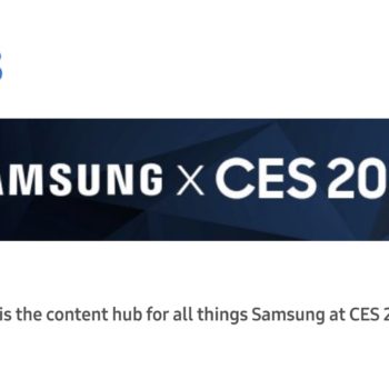 samsung allusion lancement galaxy x ces 2018