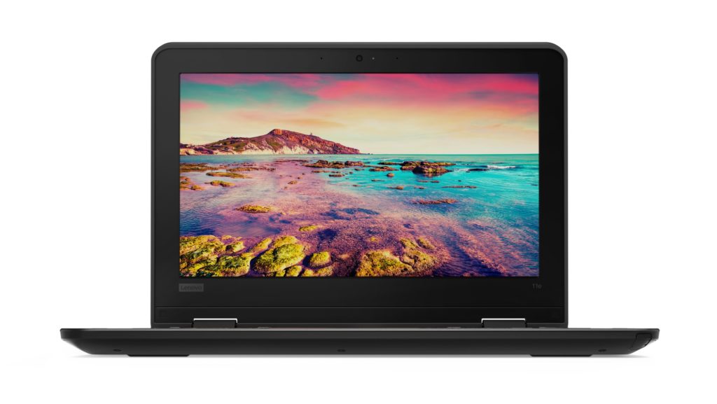 Voici les nouveaux ordinateurs portables Chrome OS et Windows de Lenovo 85 01 THINKPAD 11E CLAM Hero Front forward facing