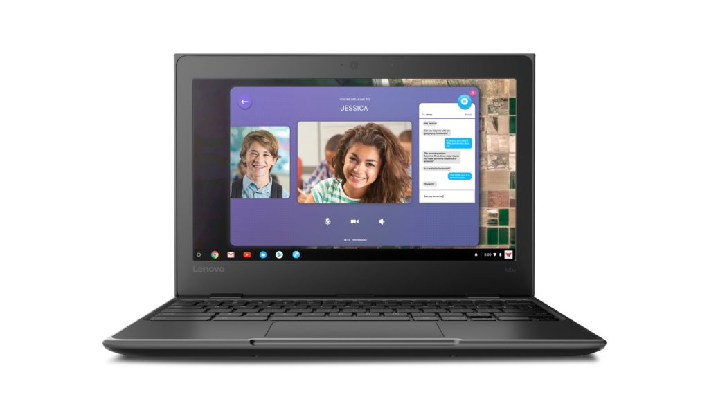 Voici les nouveaux ordinateurs portables Chrome OS et Windows de Lenovo 58 03 CHROMEBOOK 100e Front Facing Camera