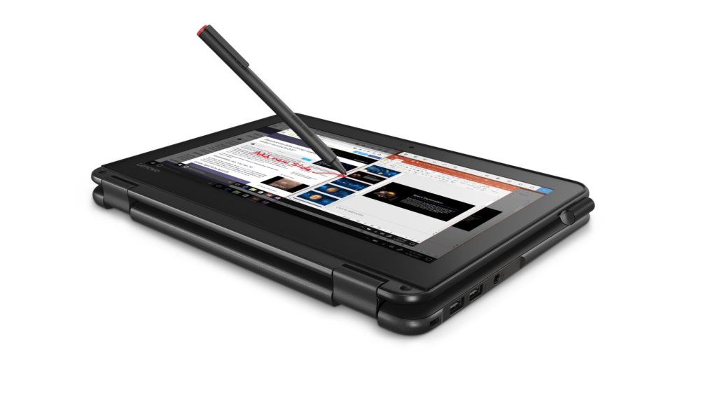 Voici les nouveaux ordinateurs portables Chrome OS et Windows de Lenovo 70 05 300E Hero Tablet Mode with Active Pen
