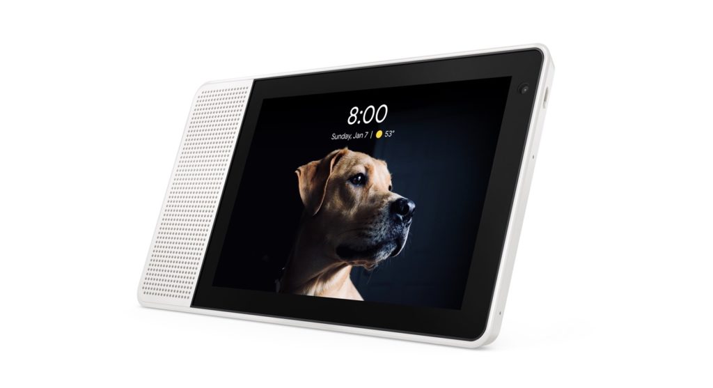 05 SMART DISPLAY 8 inch Hero Front facing Left Camera Off