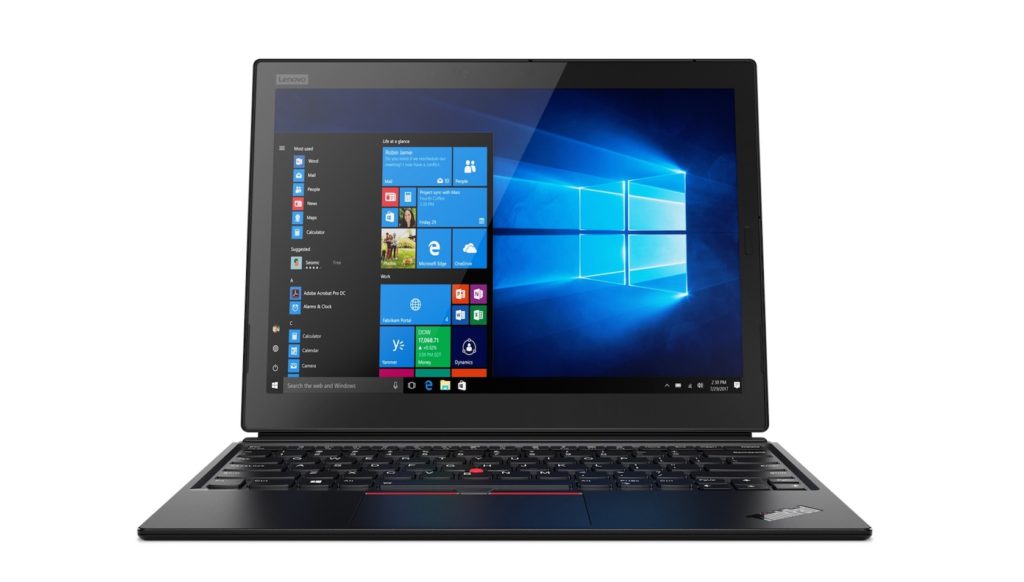 CES 2018 : la gamme ThinkPad X1 de Lenovo est mis à jour 53 11 X1 Tablet Hero Front forward facing IR Camera JD