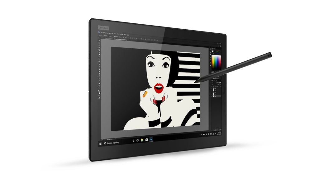 CES 2018 : la gamme ThinkPad X1 de Lenovo est mis à jour 56 13 X1 Tablet with Pen Hero Front facing IR Camera right