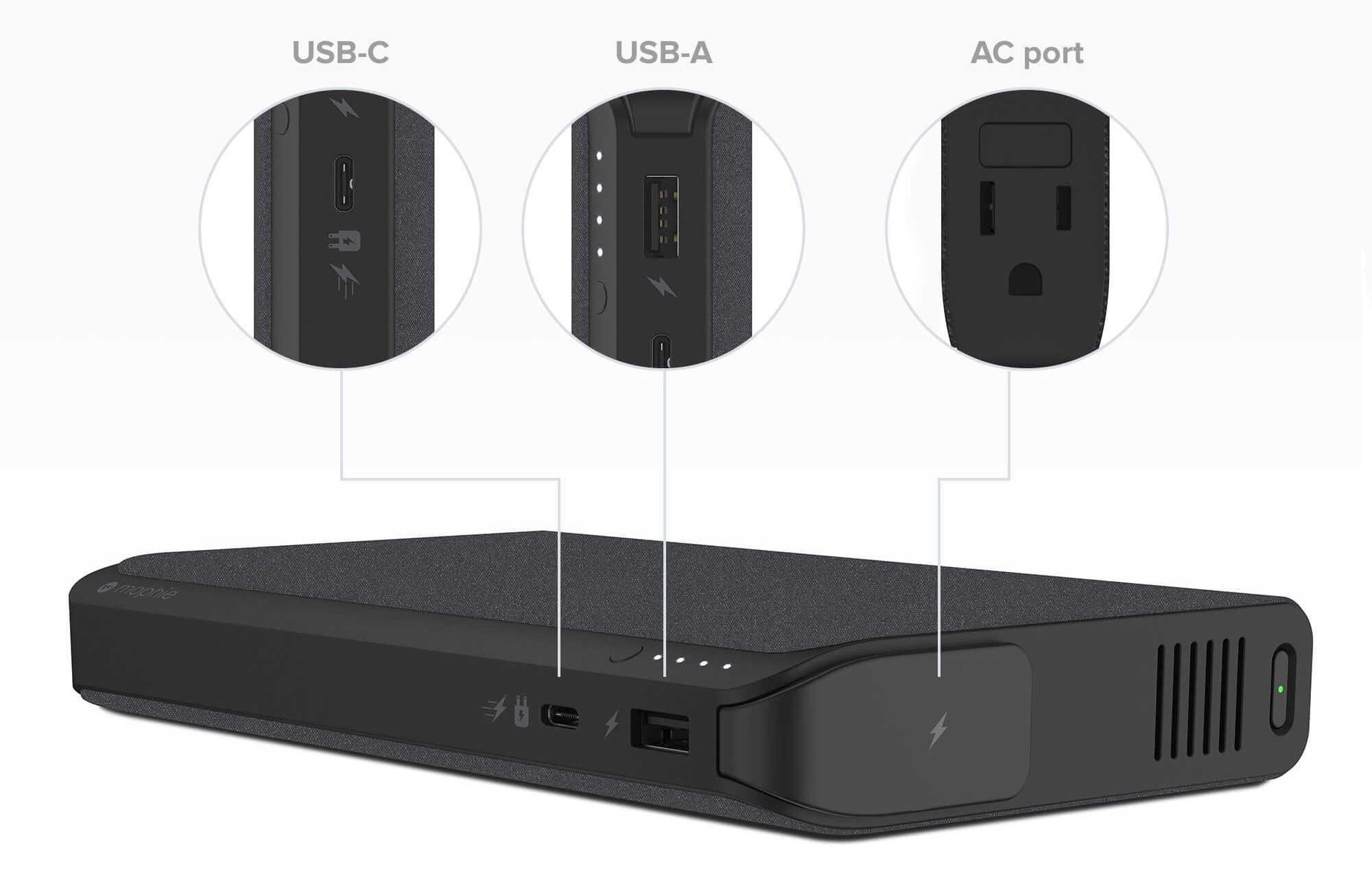 5 tile ps usb c ac three ports