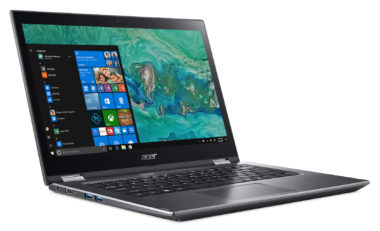 Acer Spin 3 SP314 51 right facing Win10