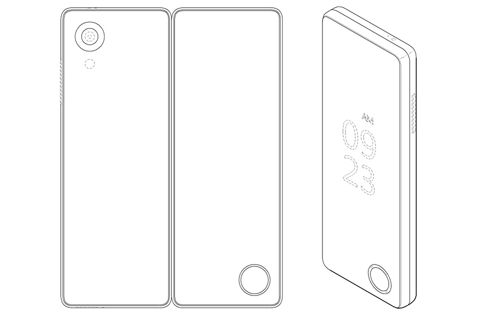 Ce brevet de LG montre un smartphone pliable se transformant en tablette 49 LG Folding Phone Patent Design
