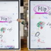Samsung Flip : un tableau blanc pour concurrencer le Google Jamboard et le Surface Hub 92 Samsung Flip article main 1